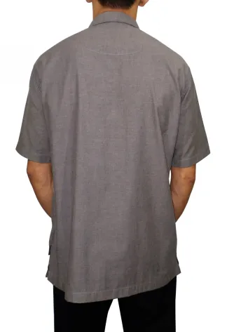 Oregano Fashion Casual OREGANO - PARTITION SHIRT 2 35_oregano_partition_grey_04