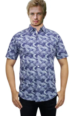 Oregano Fashion Casual OREGANO - TORGIANO SHIRT 1 36_oregano_torgeano_navy_04