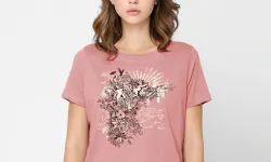 T-Shirt COUPLE CUPID TEE couple cupid tee  peach  f