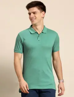 OREGANO  FERGANA POLOSHIRT  LIGHT GREEN