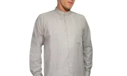 Moeslem wear IKBAL KAFTAN LS ibrash kaftan  khaki