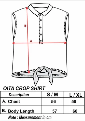 Shirt OITA SHIRT - TOSCA 3 oita_crop_shirt