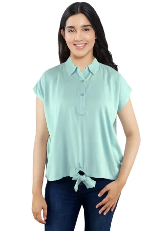 Shirt OITA SHIRT - TOSCA 1 oitha_crop_shirt__tosca__f