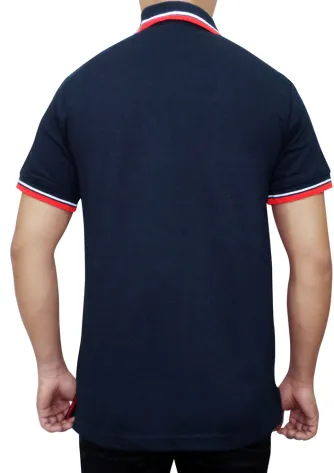 Polo Shirt PEVERELL POLO SHIRT-NAVY 3 paverell_polo_navy__b