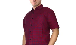 Oregano Fashion Casual OREGANO  SAMSUN SHIRT samsun shirt  red  a