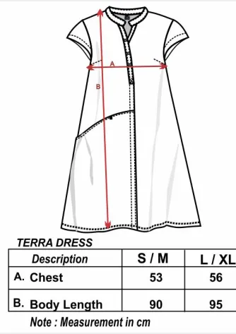 Dresses / Blouses TERRA DRESS - RAWSIENNA 3 terra_dress