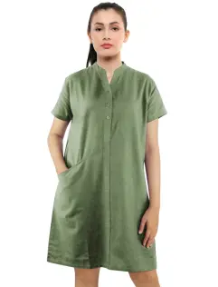 TERRA DRESS  LIGHT GREEN