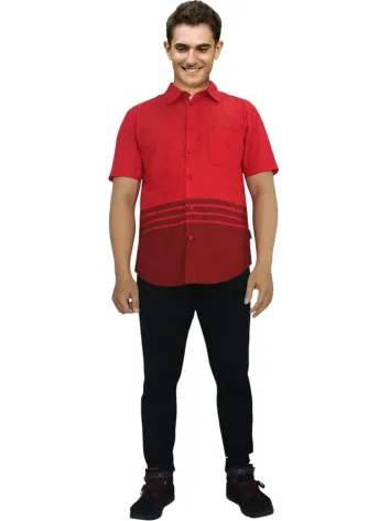 Oregano Fashion Casual OREGANO - TIANJIN SHIRT 2 tianjin_shirt__red__c